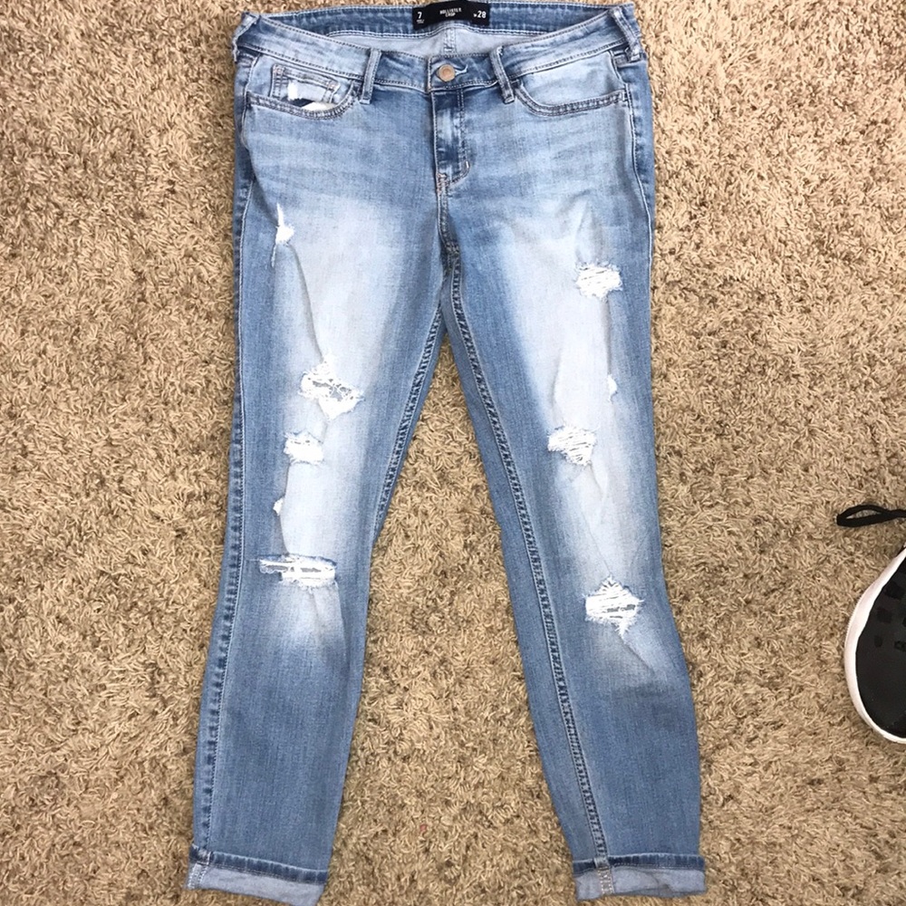 Hollister crop jeans